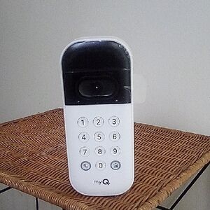 My Q Smart Garage Video Keypad, New!